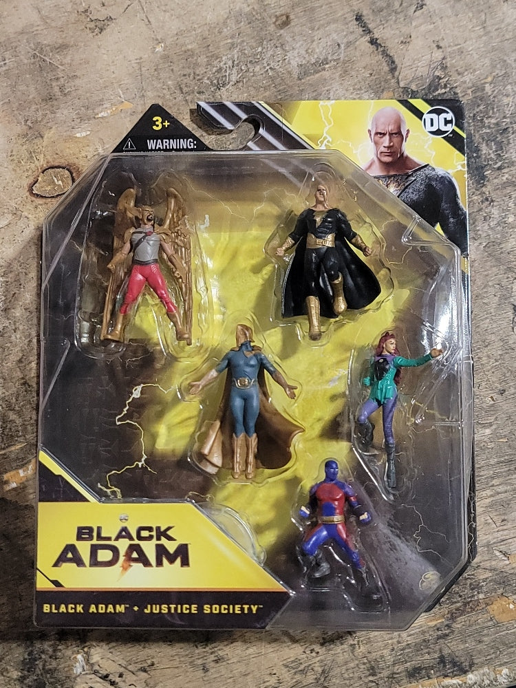 DC Comics Black Adam JSA 5-Pack Figures