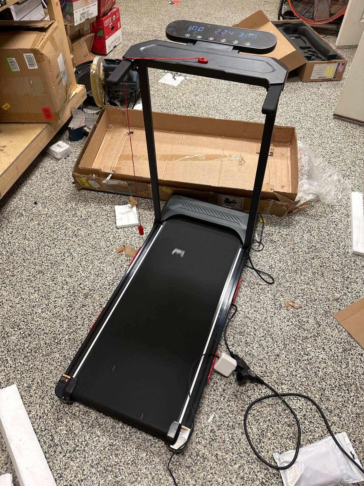 Electric Walking Pad with Handle Bar 3.5HP