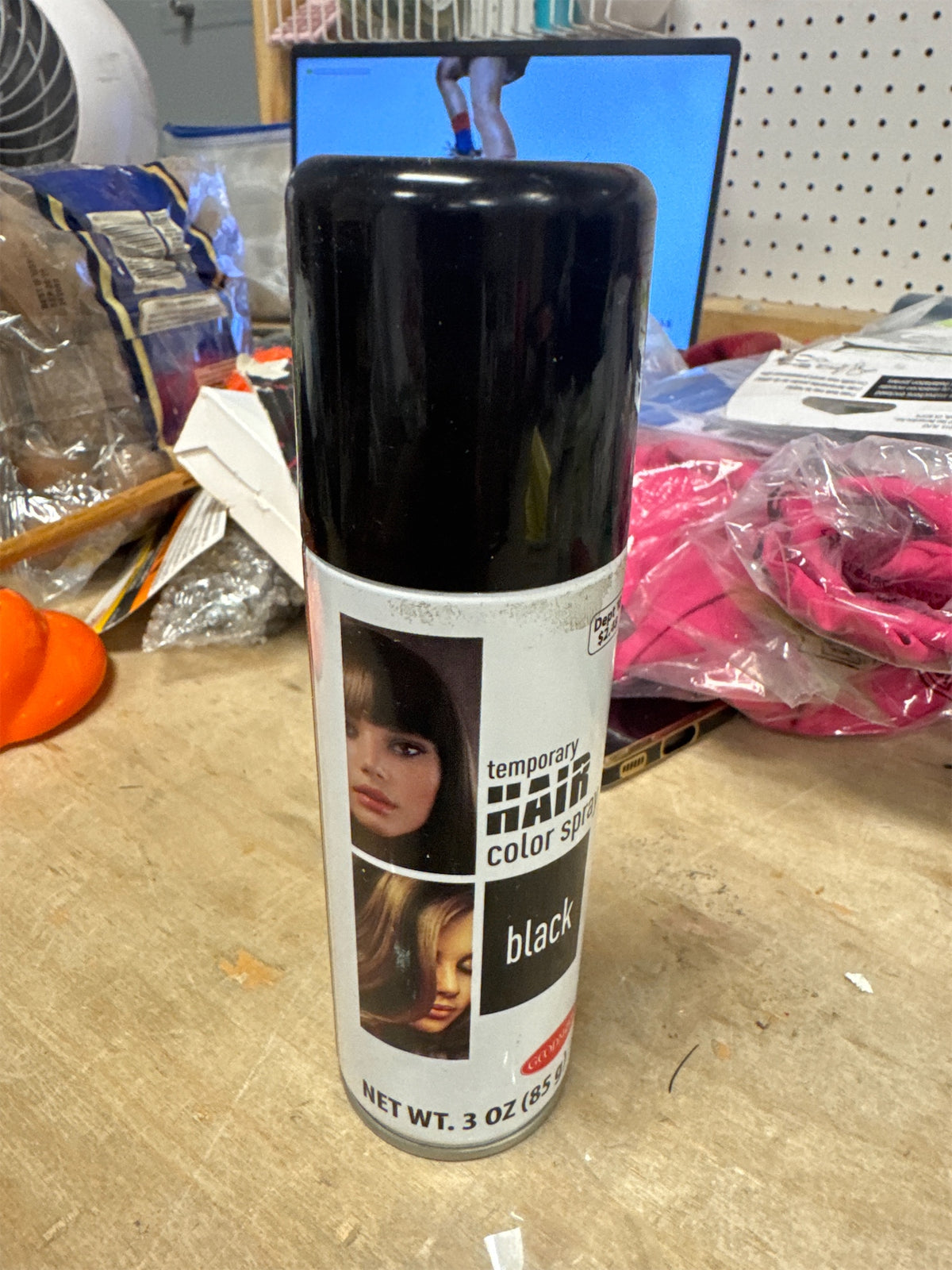 Goodmark Temporary Hair Color Spray – Black