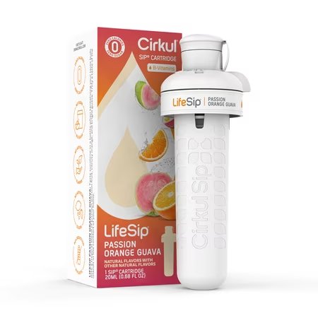 3PK Cirkul LifeSip Passion Orange Guava Cartridge