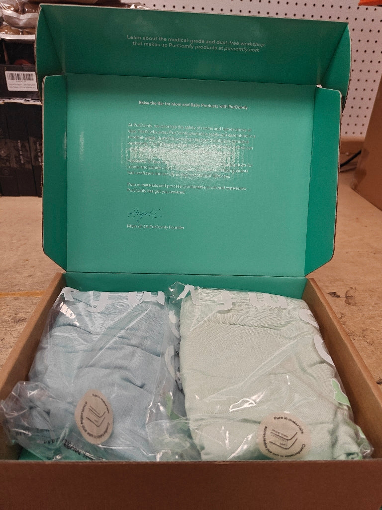 PurComfy Changing Pad Covers, 2-Pack