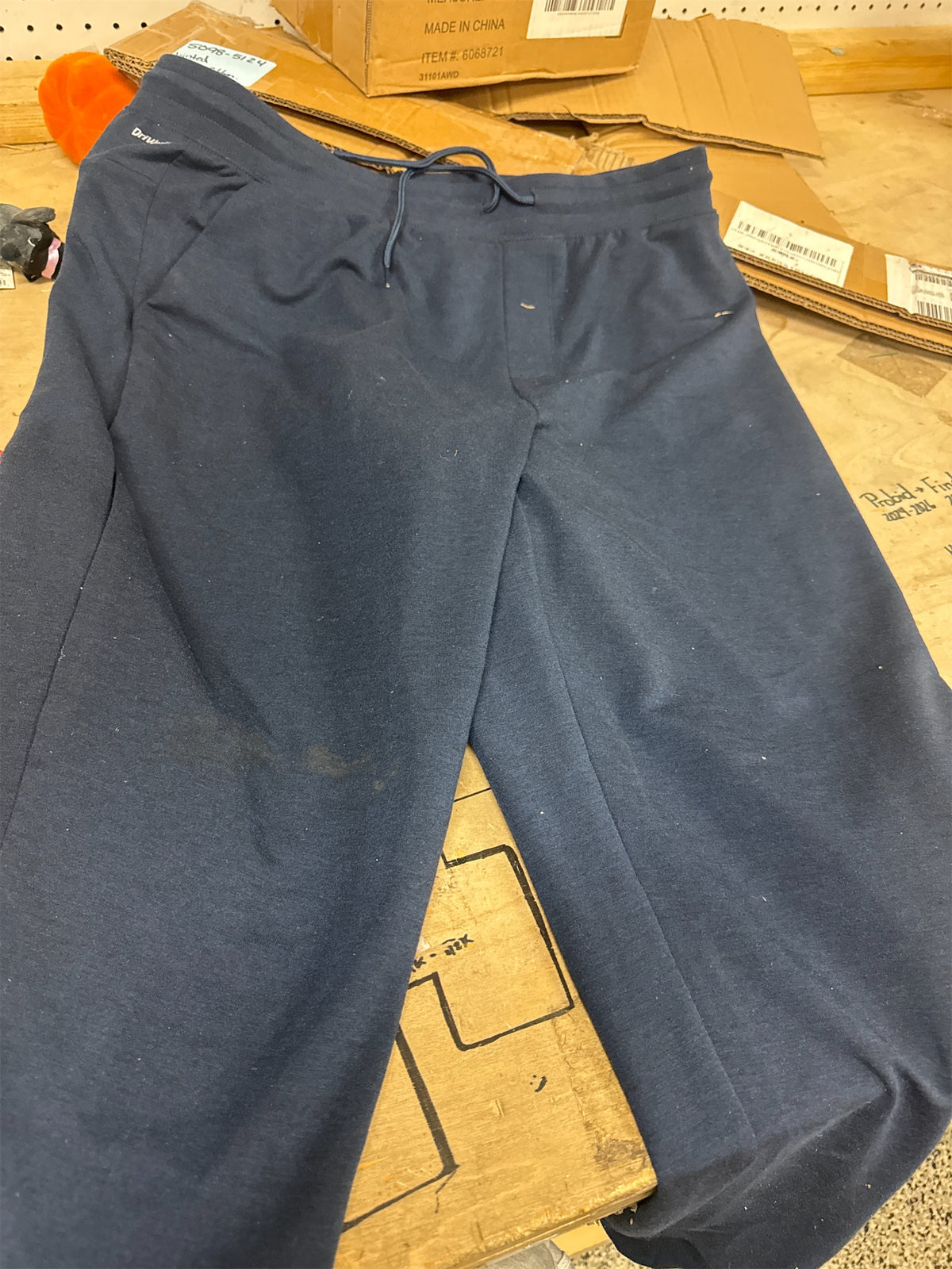 LARGE DriWorks dark blue sweats