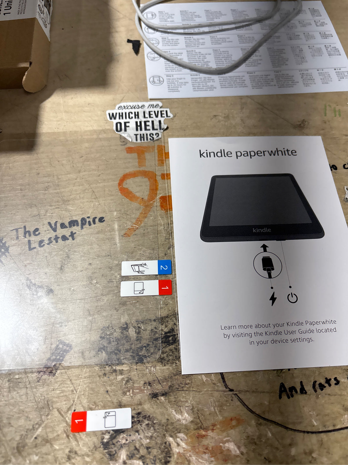 Antiglare Screen Protector for Kindle 1ct