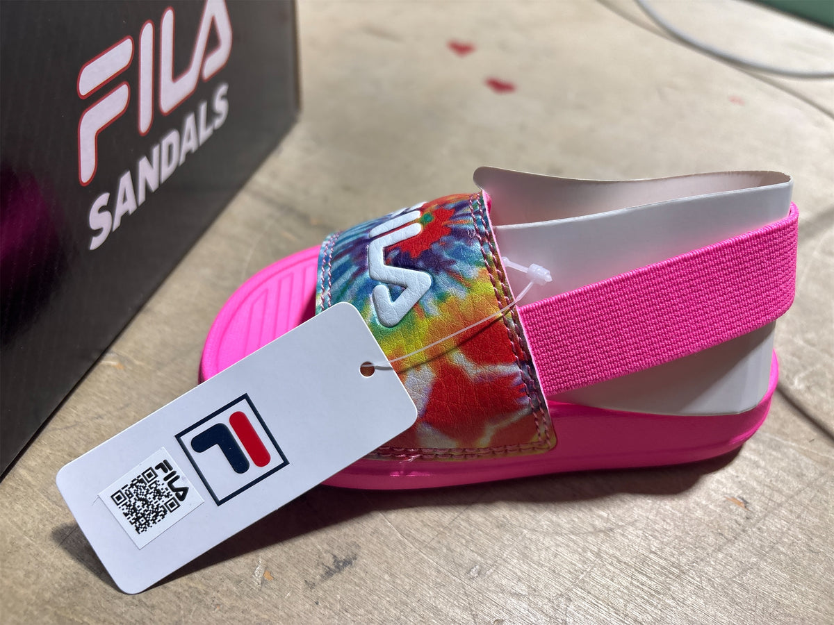 INFANT 5 FILA Beyond Evo Tie-Dye Sandles