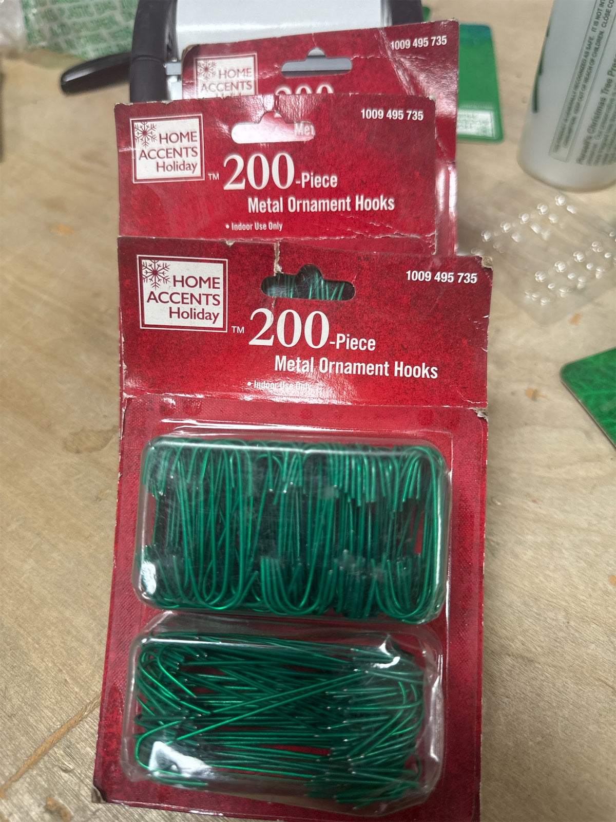 Leafeon 1200Pk  Ornament Hooks for Christmas
