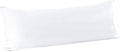 Body pillow  Microfiber Cover, White