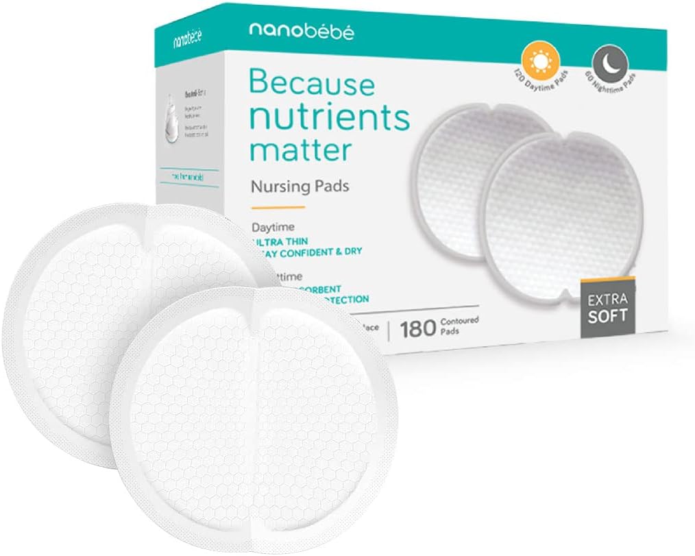 Nanobébé Disposable Nursing Pads (180 Count)