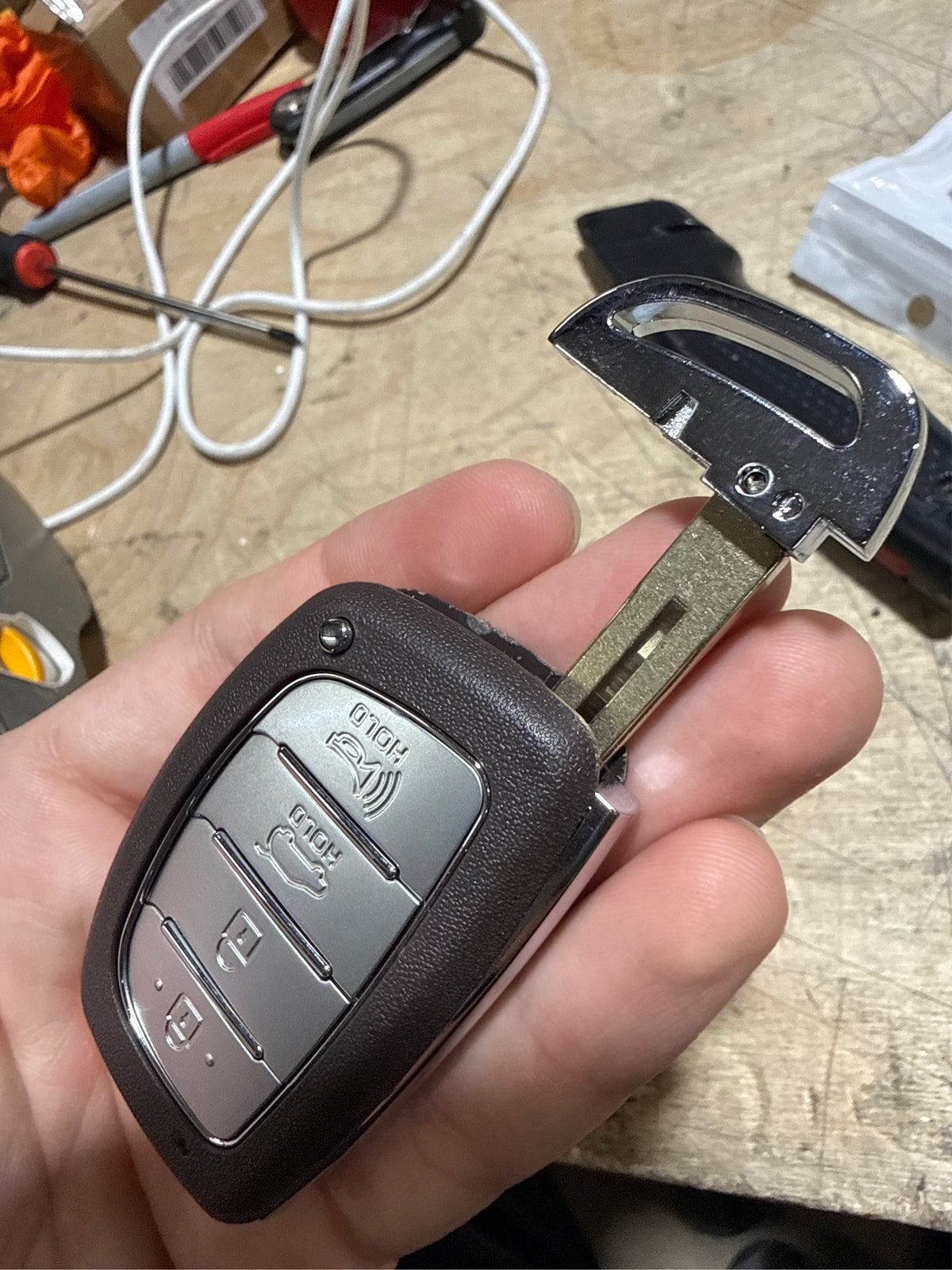 Horande Key Fob Cover for Hyundai
