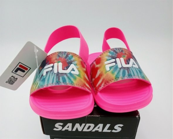 INFANT 5 FILA Beyond Evo Tie-Dye Sandles