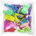 2pk Rhode Island Novelty 2" Neon Whistle Necklaces
