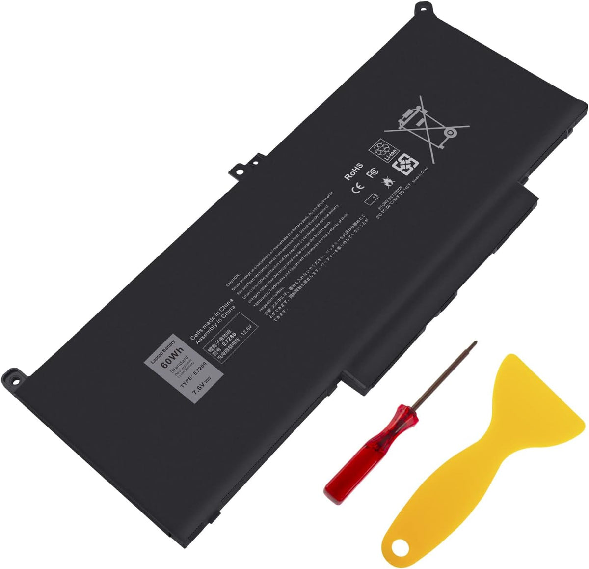 TREE.NB 60Wh F3YGT Dell Latitude Battery