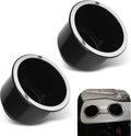 2 Pcs Car Cup Holder Insert, Universal (Black)