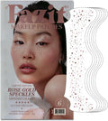 3pk Fazit Rose Gold Glitter Freckles - 6 Patches