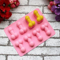 Penis Shaped Silicone Ice/Jello Mold