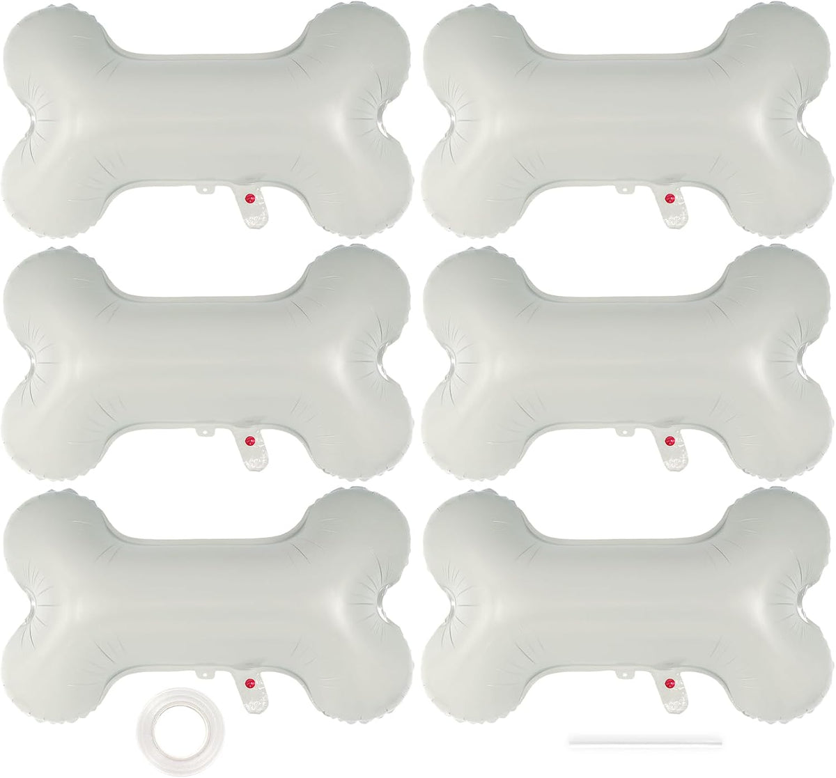 Dog Bone Foil Balloons, 30" Birthday Decor