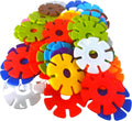 Bonka 3839 Round Snowflakes 1" Pack 50