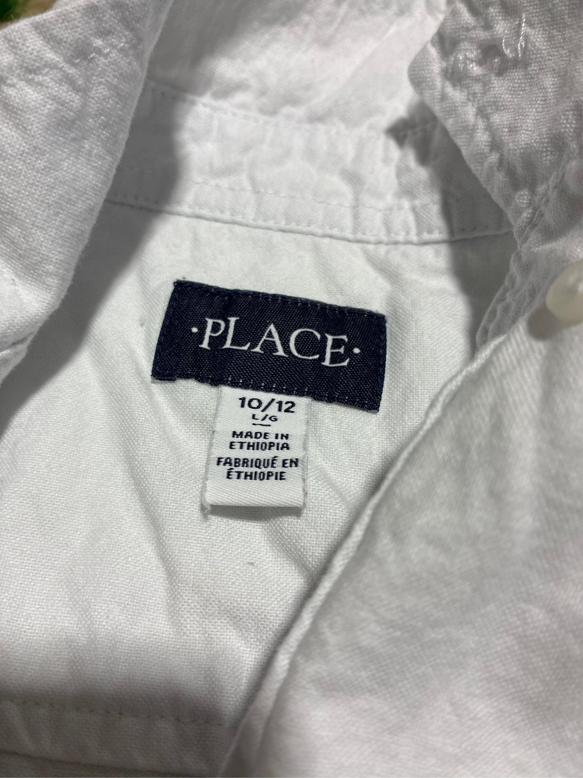 (Large: 10-12 yrs) The Children's Place Boys Oxford Shirt
