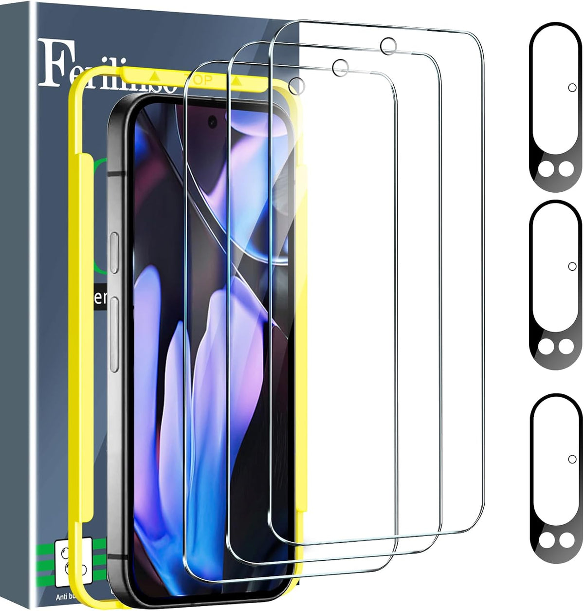 Ferilinso Pixel 9 Pro XL Screen Protector 3P