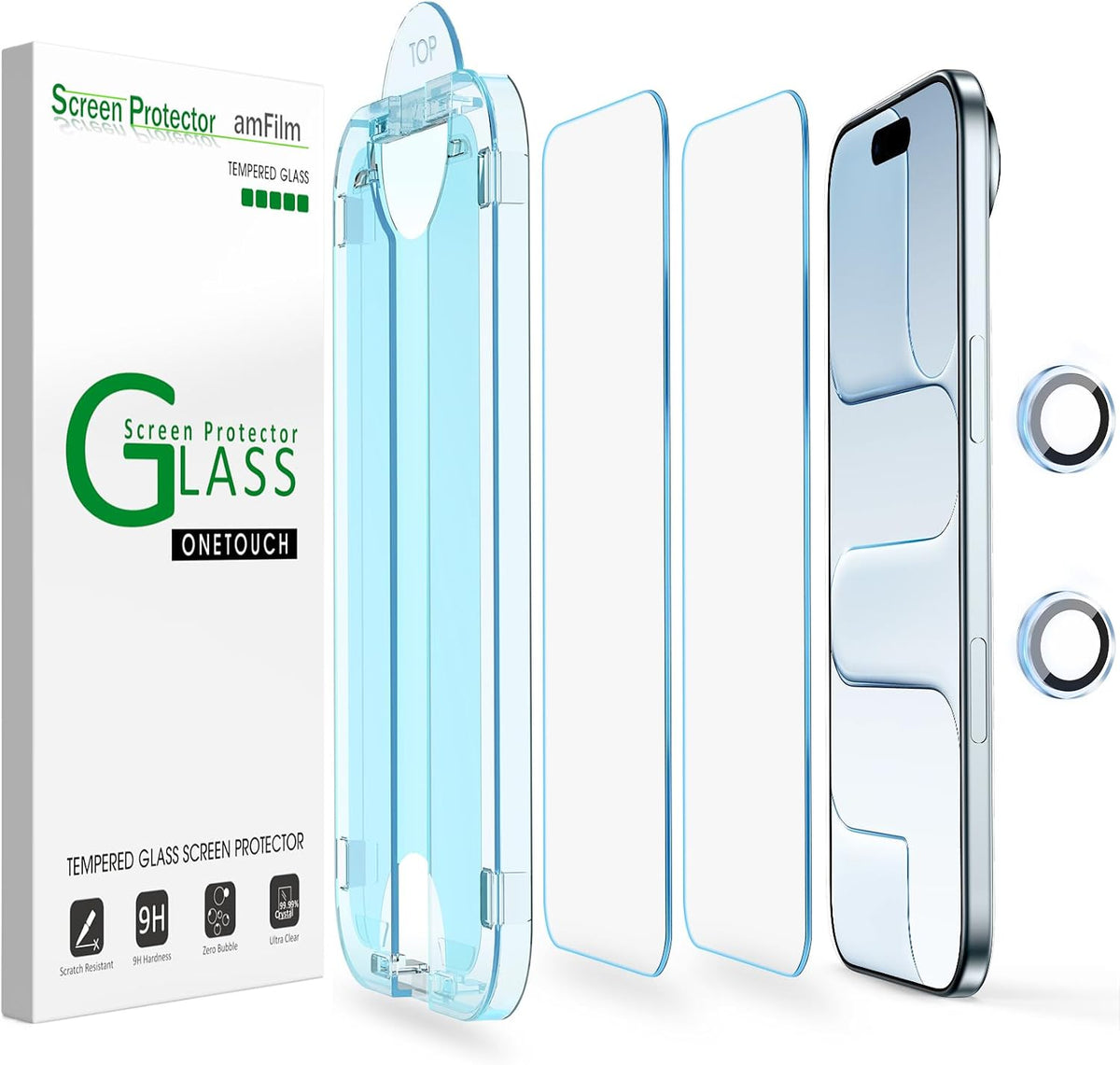 amFilm Screen Protector for iPhone Air 17