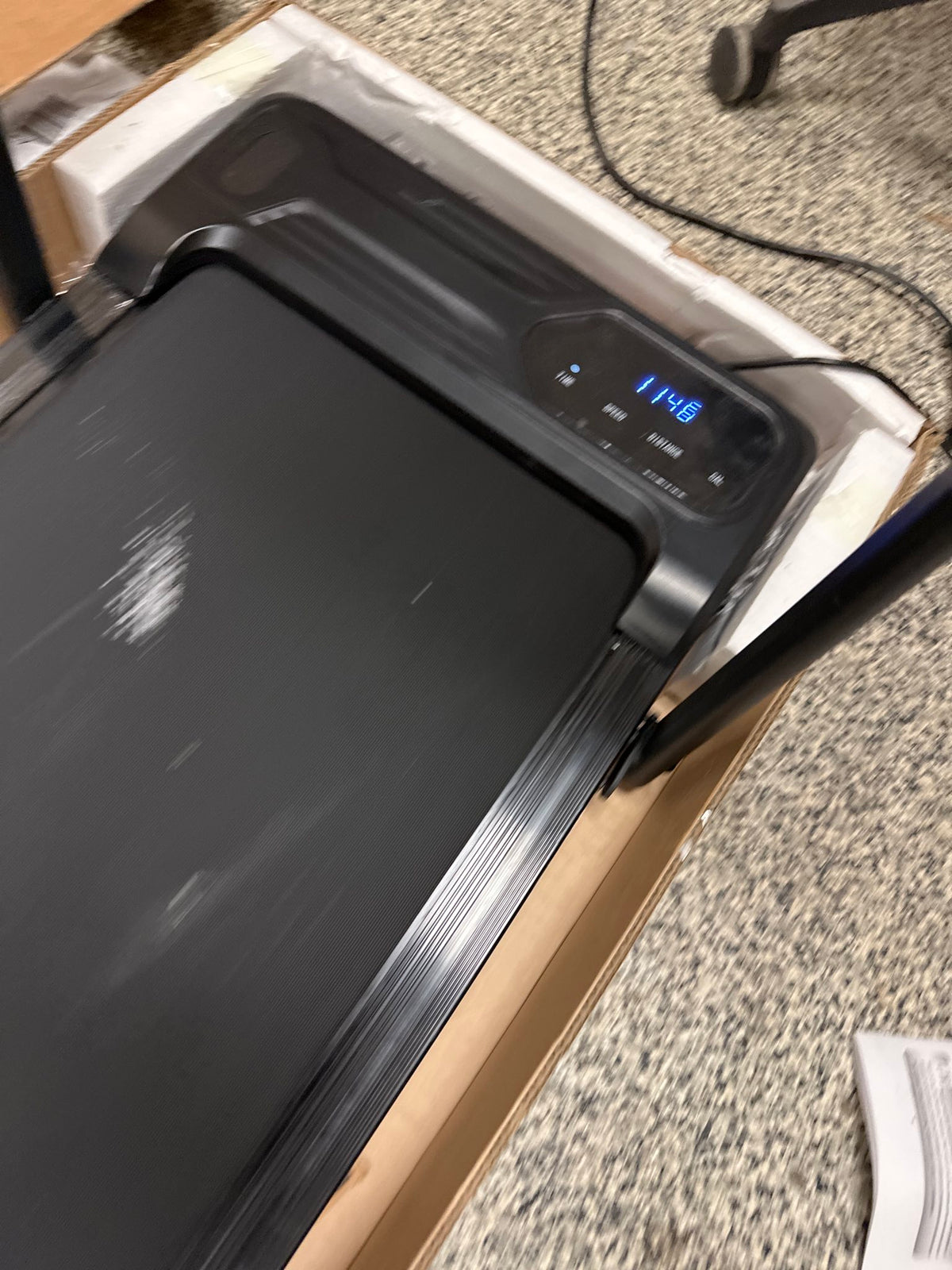 Portable Treadmill with Handles, 3.5HP