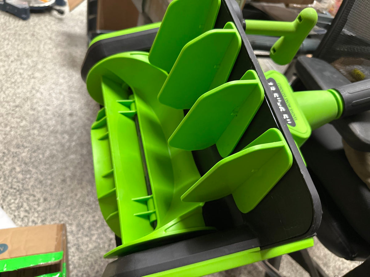 VOLTASK Cordless Snow Shovel 48V Set - Green