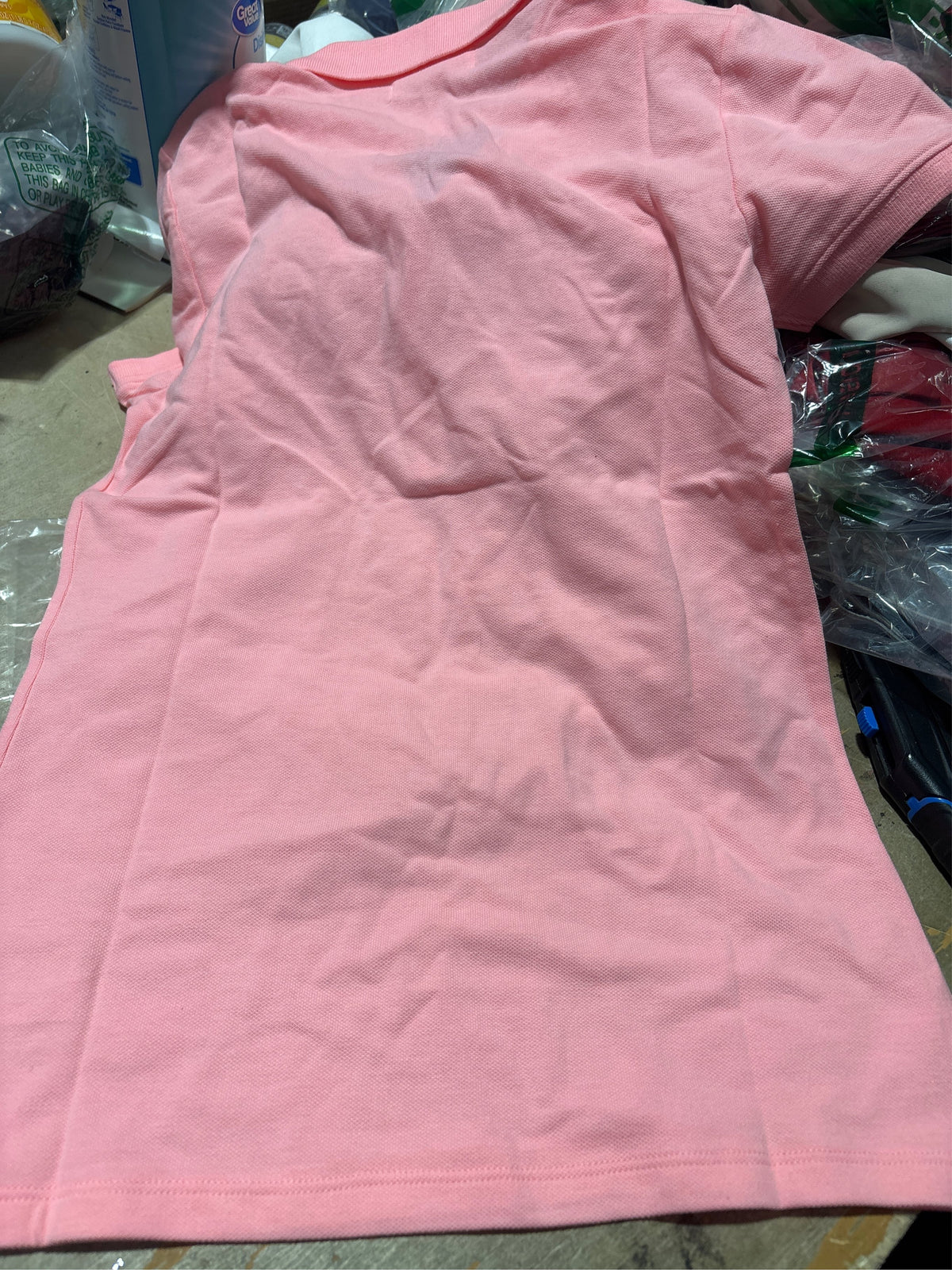 MED Aeropostale Women's Aero Solid A87 Polo