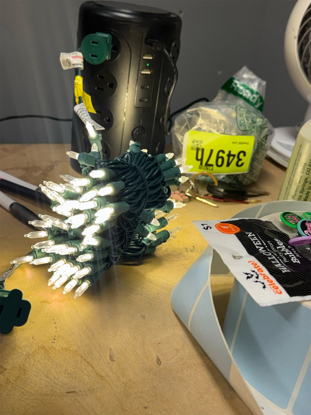 Warm White Christmas Lights 100LEDs