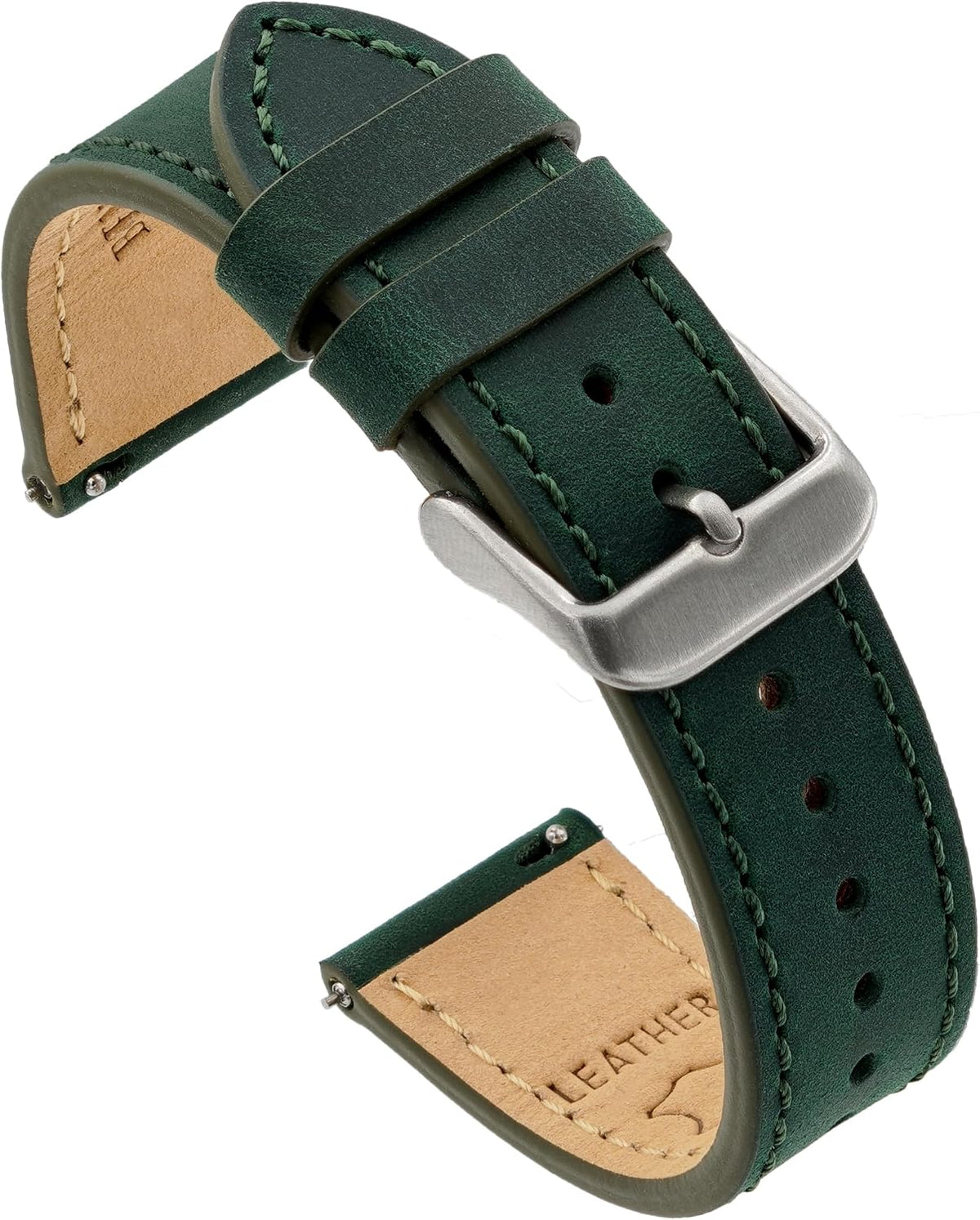 Benchmark Leather Watch Band - 18,20,22mm