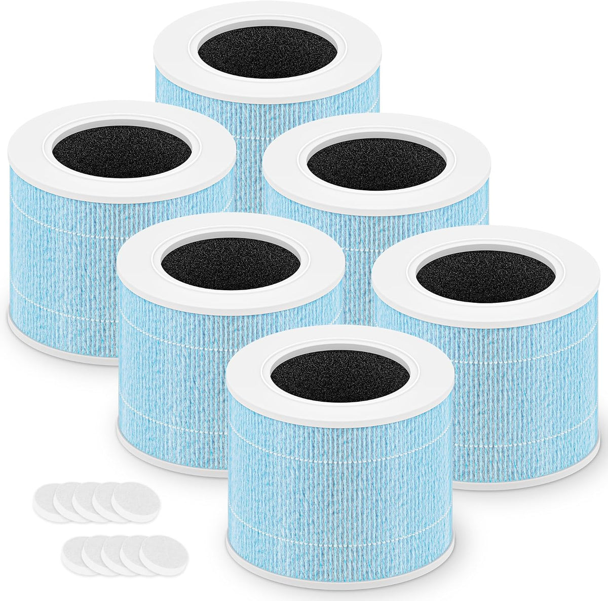 Levoit Core Mini Replacement Filter, 6-pack