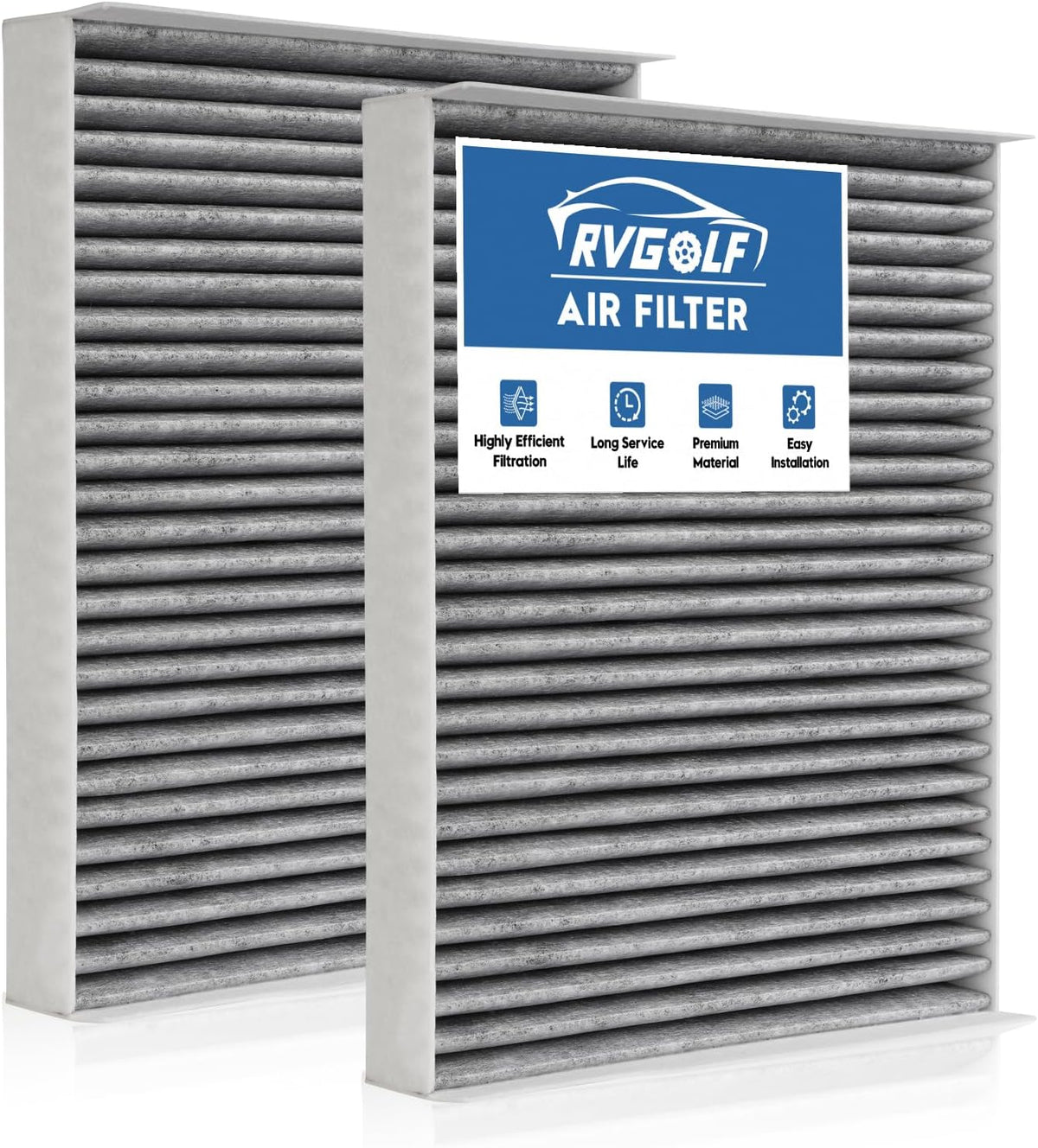 2-Pc Cabin Air Filter for Ford/Lincoln CF12150
