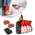 VOLTASK Cordless Snow Shovel 48V Set - Green