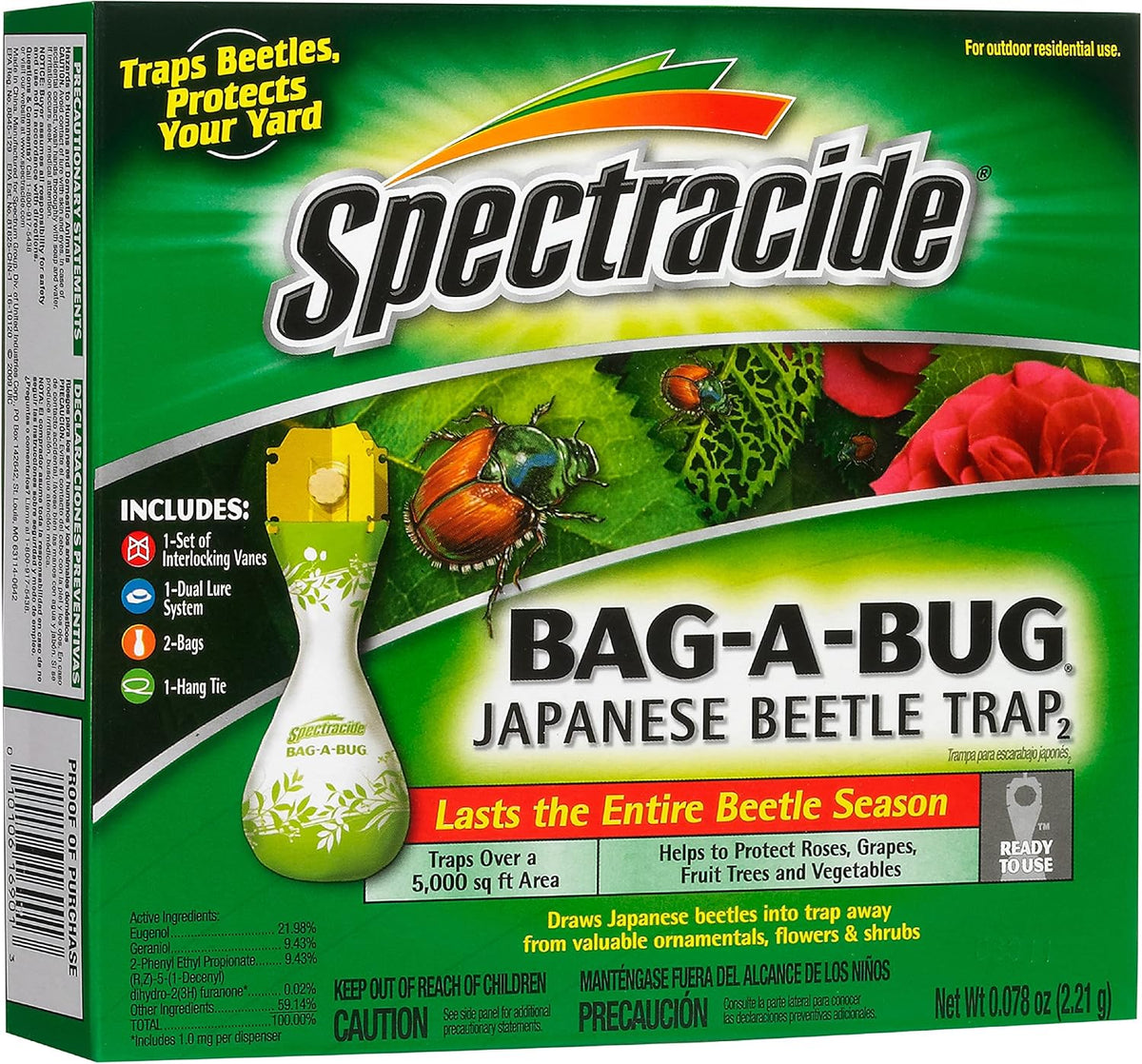 Spectracide Bag-A-Bug Beetle Trap 1-Pack