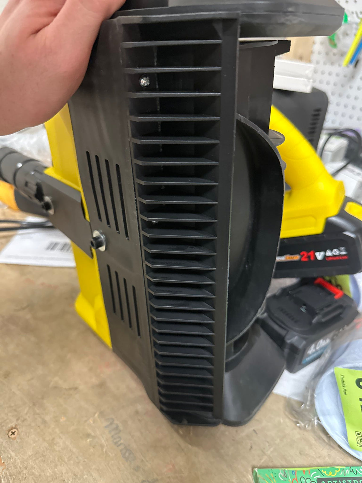 20V 13-Inch Cordless Snow Shovel with Battery