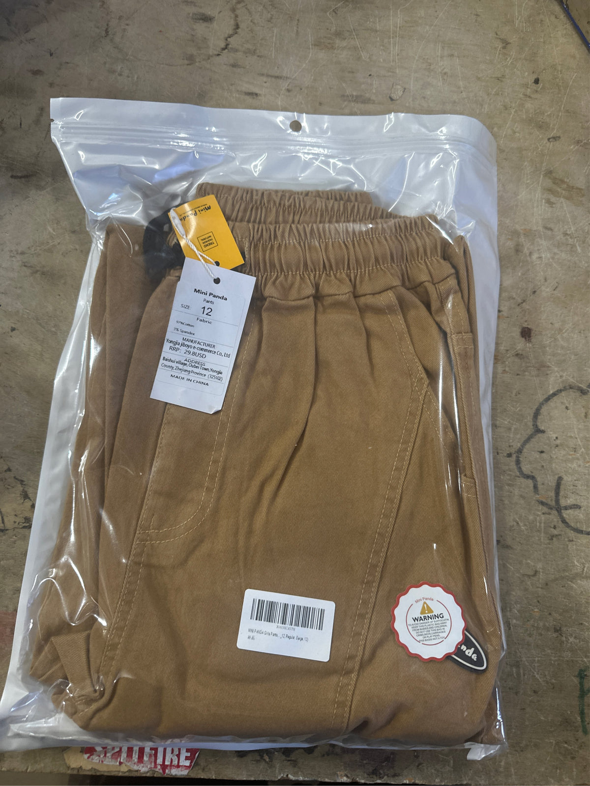 12 - Girls Pants, Stretchy Fits Trendy