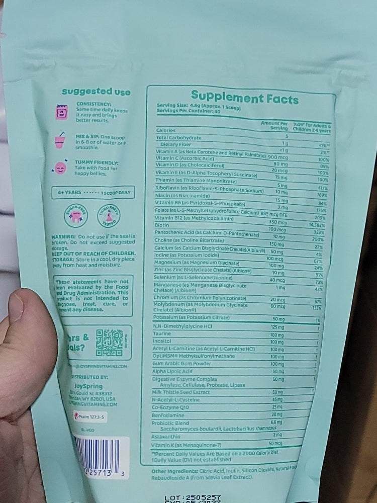 2Pk JoySpring Kids Multivitamin – Spectra Vit