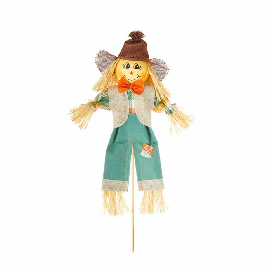 6Ct 14inch scarecrow pick