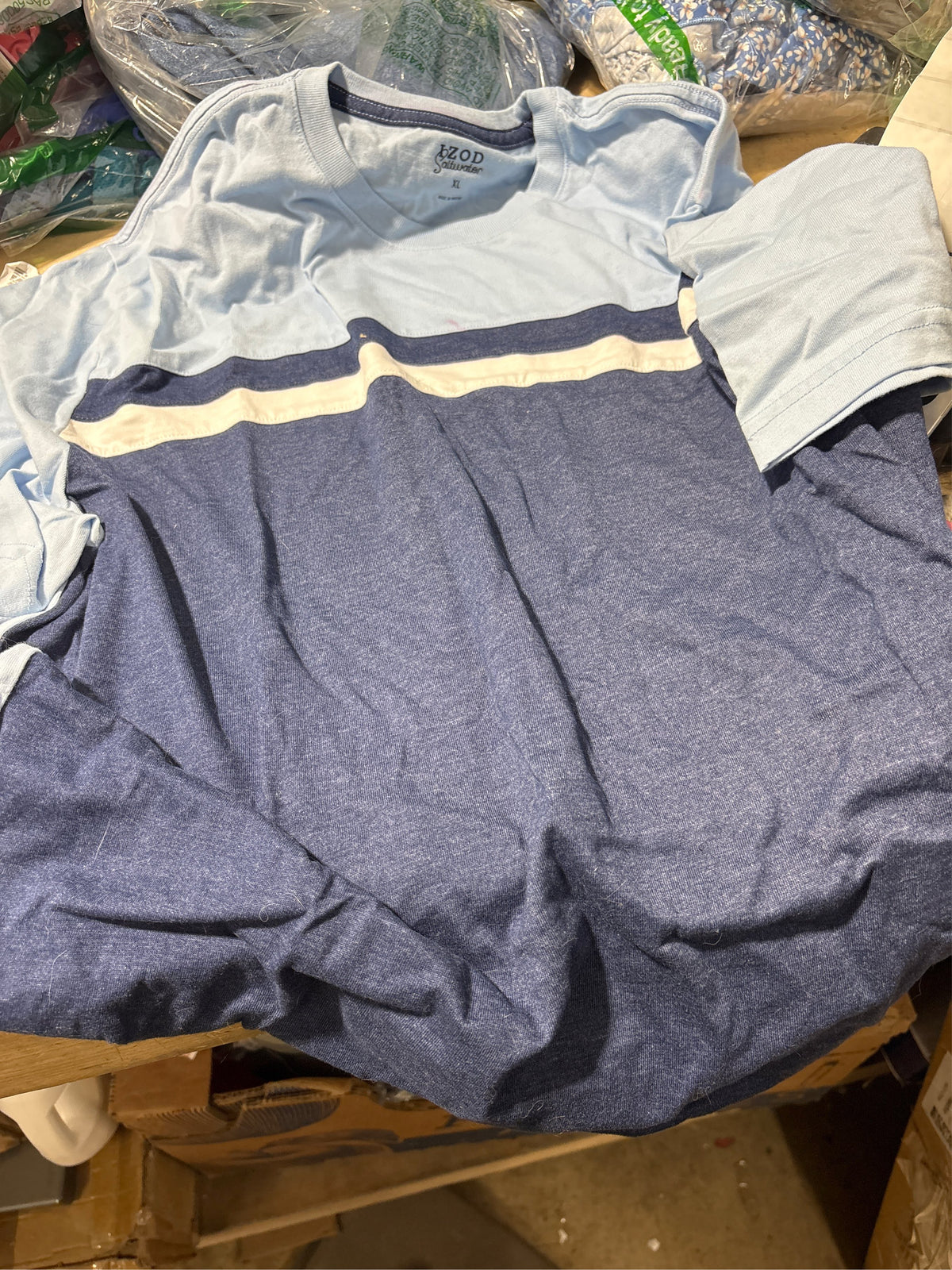 (XL)Izod Saltwater Graphic T-Shirt Short Sleeve