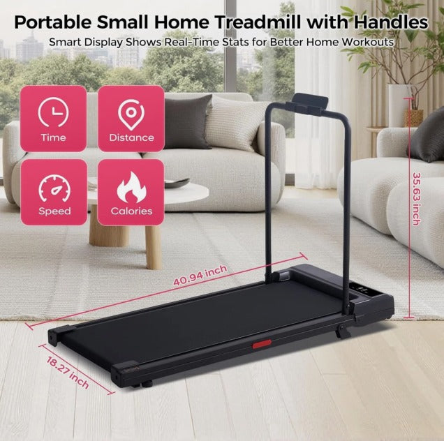 Walking Pad with Handle Bar, 2026 Incline