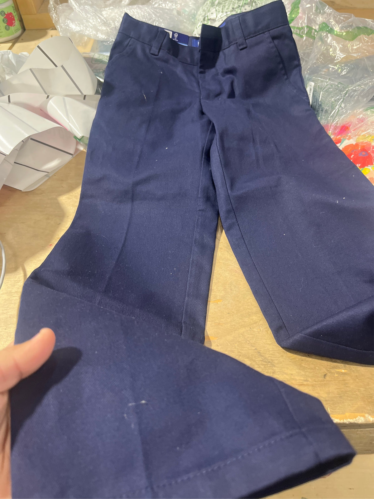 Size 8 French Toast Boys' Adjustable Waist Twill Pant