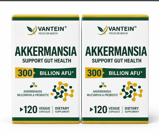2Pk  PROBIOTIC Akkermansia Muciniphila 120 Caps
