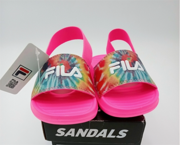 INFANT 5 FILA Beyond Evo Tie-Dye Sandles