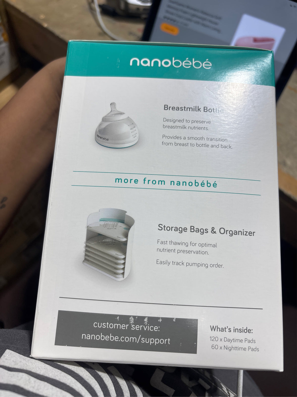 Nanobébé Disposable Nursing Pads (180 Count)