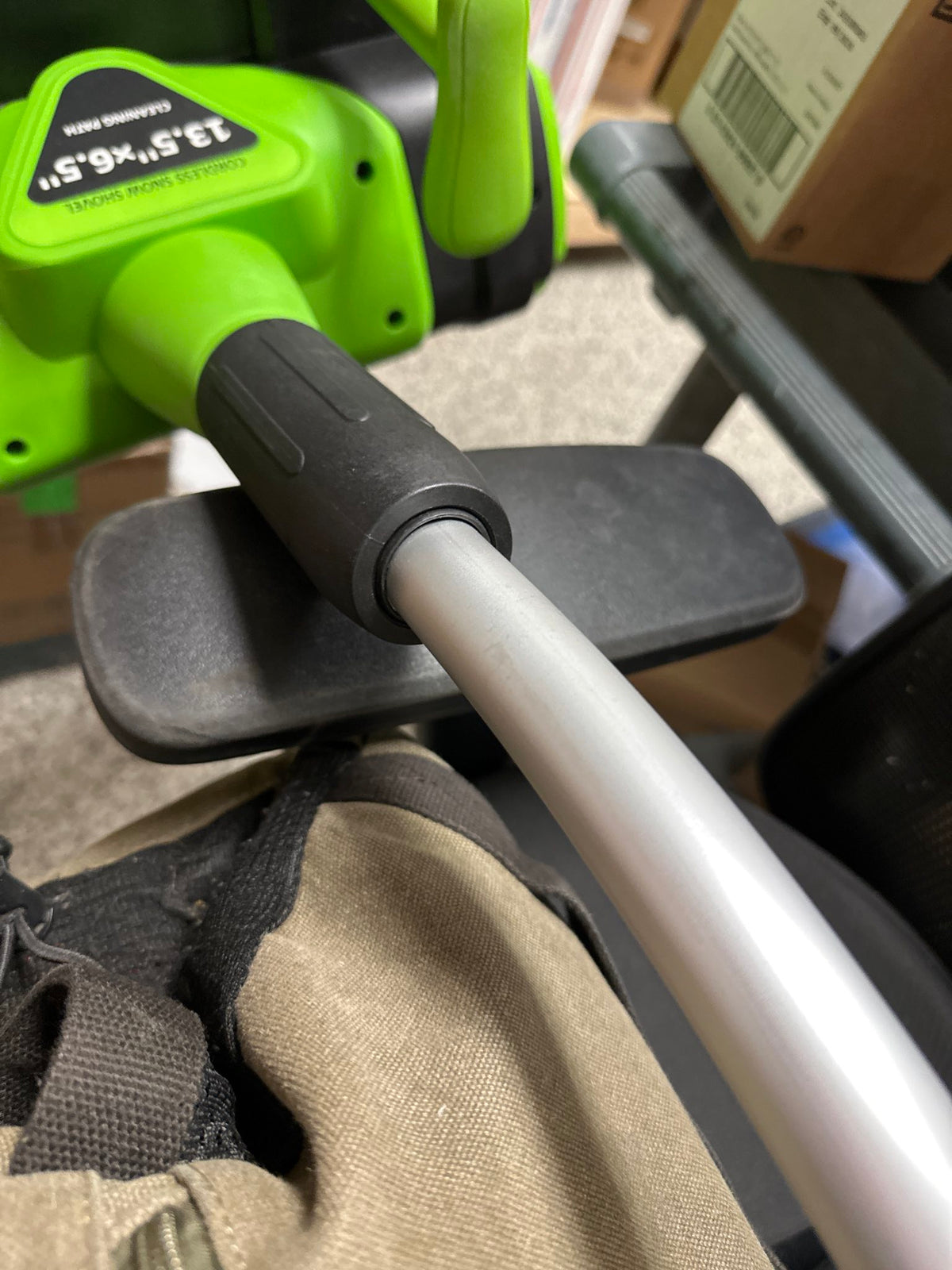 VOLTASK Cordless Snow Shovel 48V Set - Green