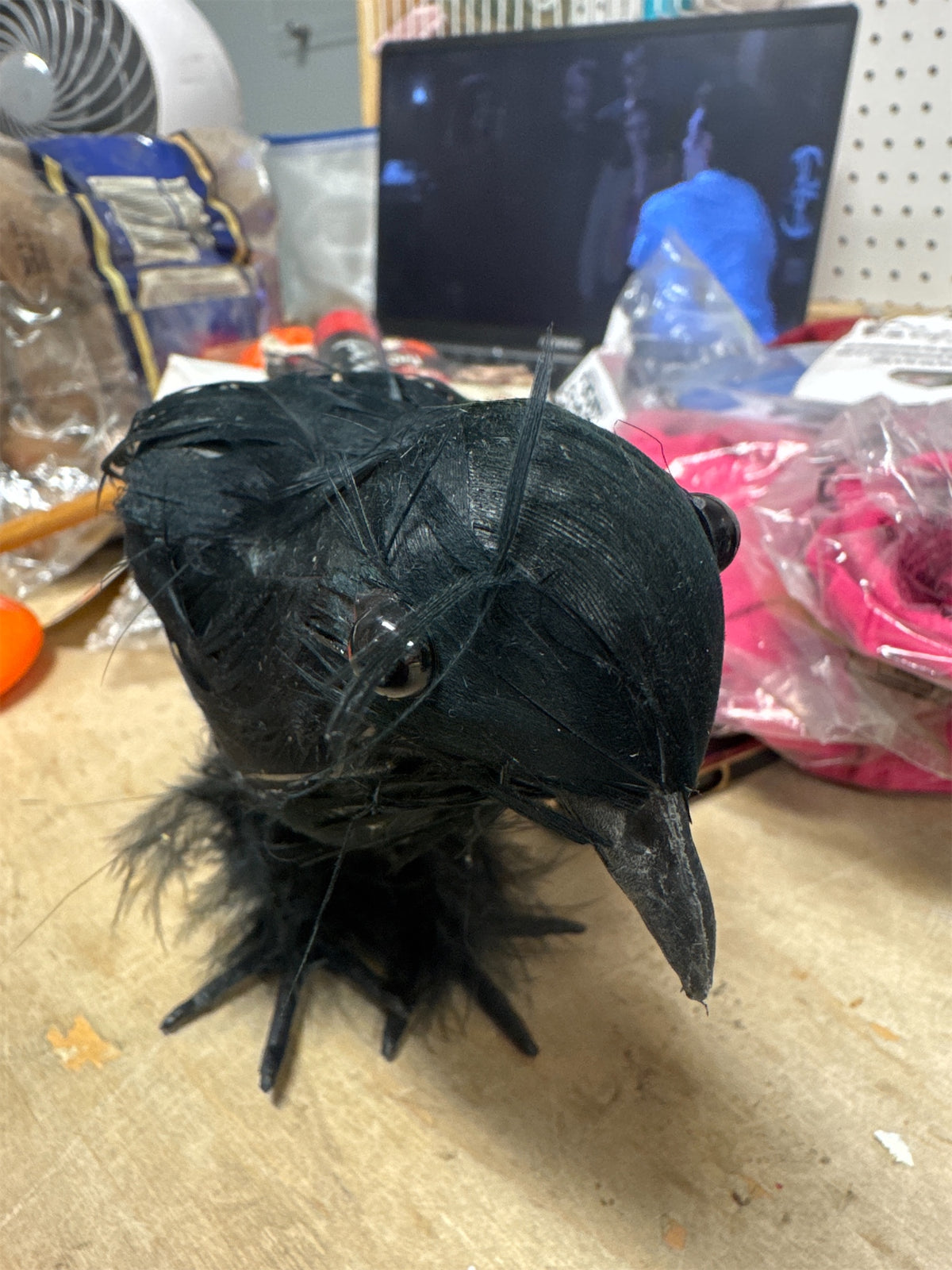 Halloween Black Ravens Decorations - 1Pc