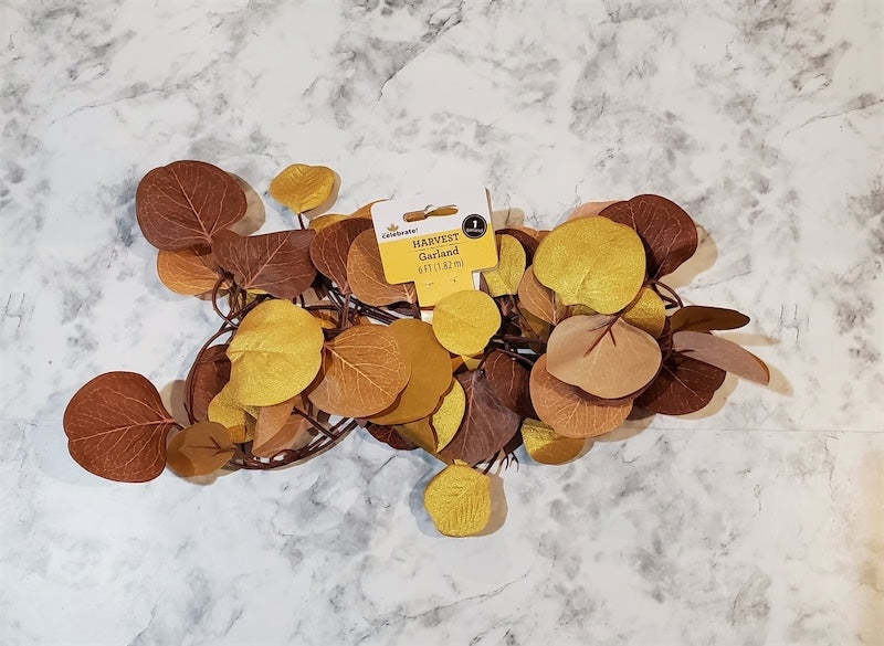 4Ct 6Ft harvest garland